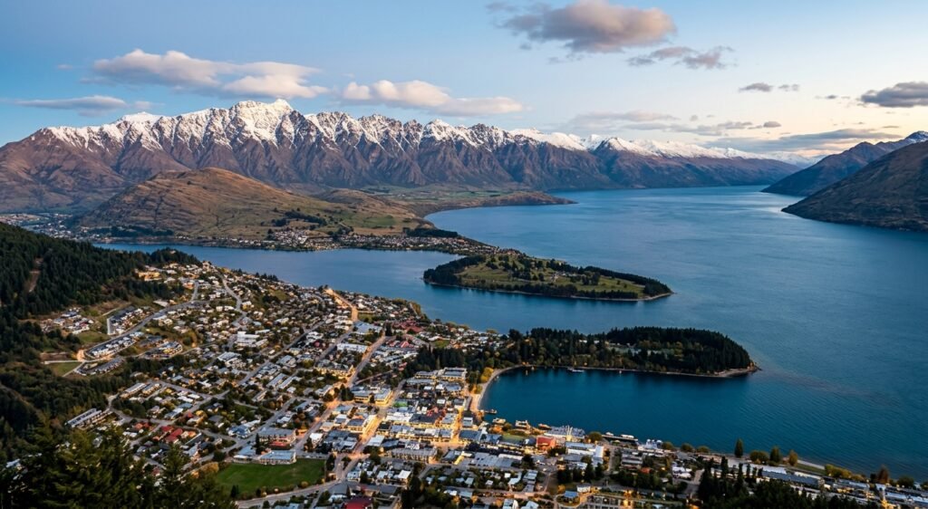 Queenstown -beautiful cities in new zealand