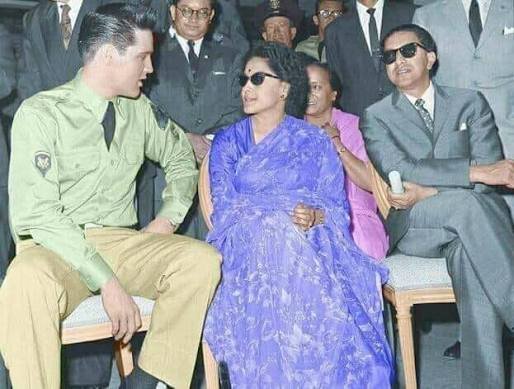King Mahendra bir bikram meeting elvis