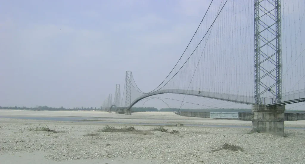 Place to Visit in Dhangadhi -Dodhara Chadani Suspension Bridge