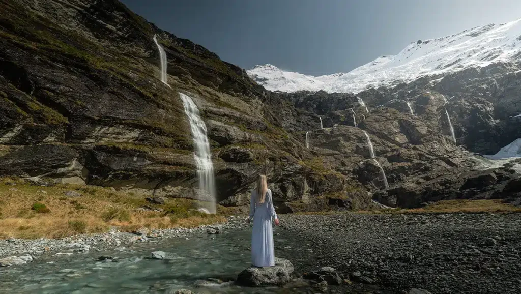 Earnslaw Burn Rivendell filming location in New Zealand

