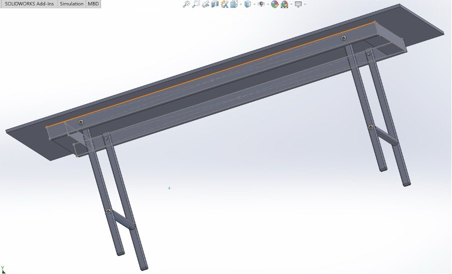 Multipurpose foldable table