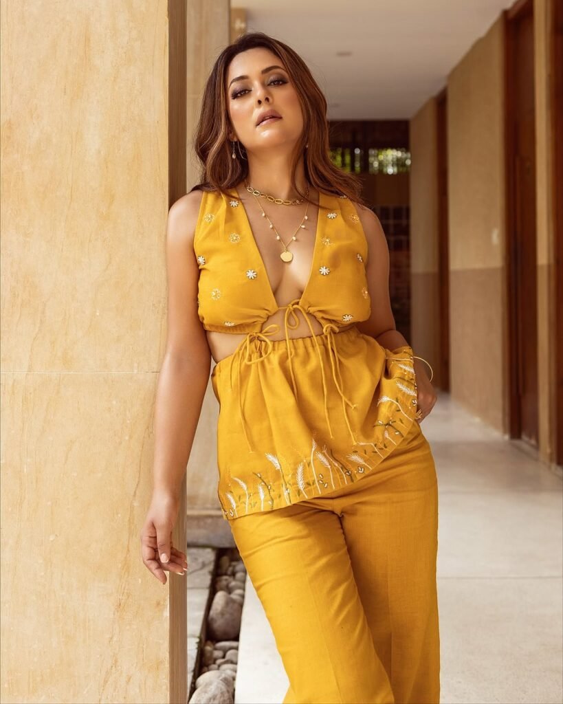 Oshin Sitaula cleavage photoshoot-3