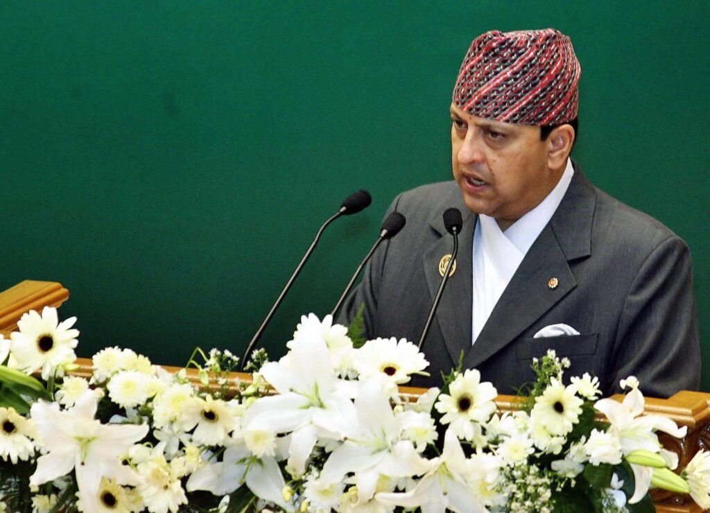 King Gyanandra at SAARC