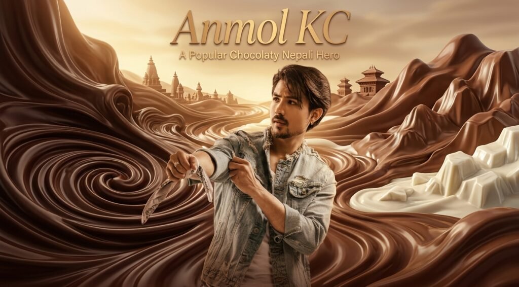 Anmol KC- top celebrities of Nepal