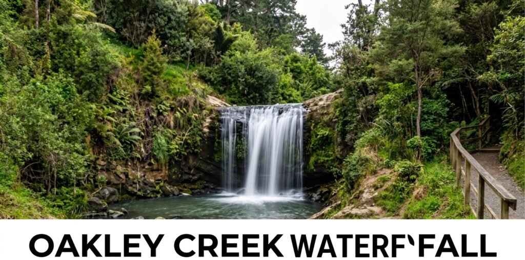 Auckland waterfall walks-Oakley Creek waterfall