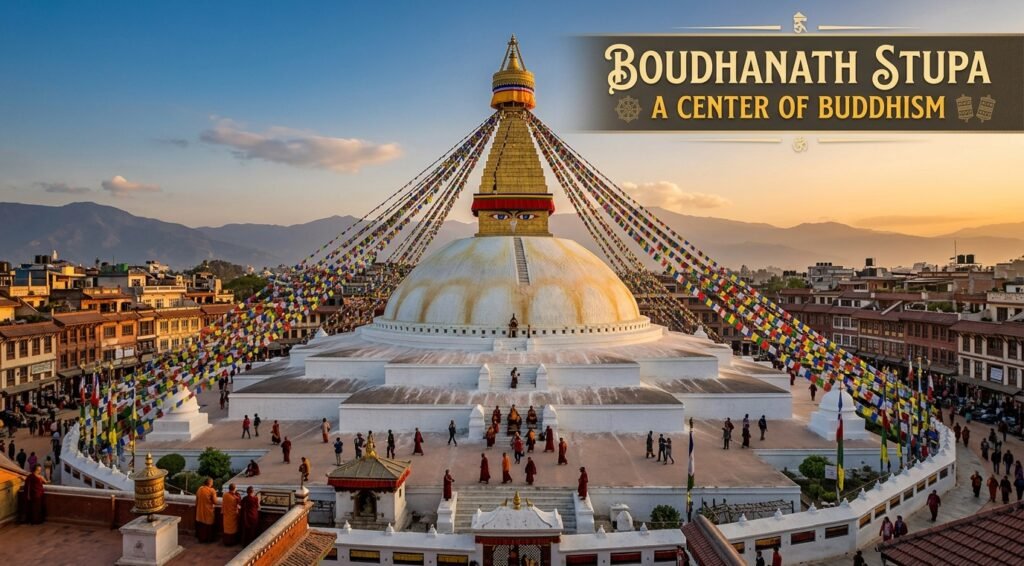 Boudhanath Stupa-A Center of Buddhism- check photography