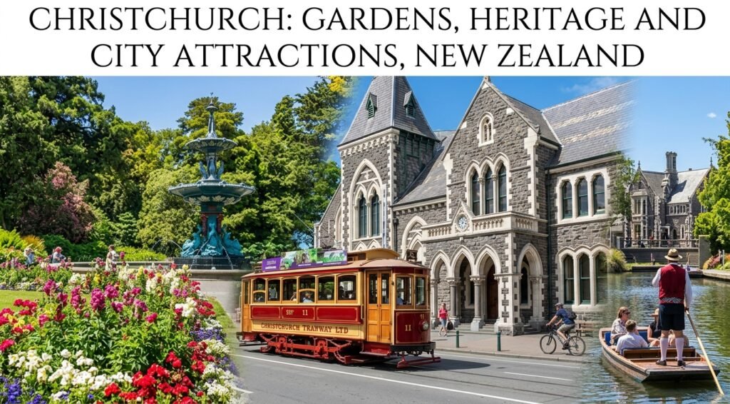 Christchurch-Gardens, Heritage and City Attractions