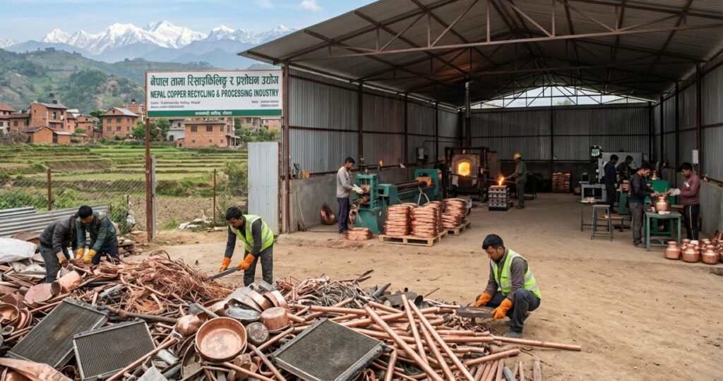 Recycling and processing Copper  Business in Nepal 