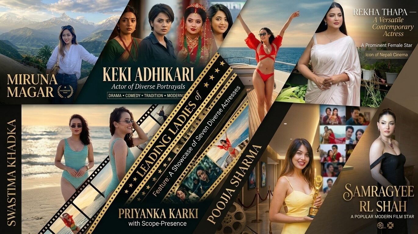 Famous Nepali Female Celebrities or Actresses 2026