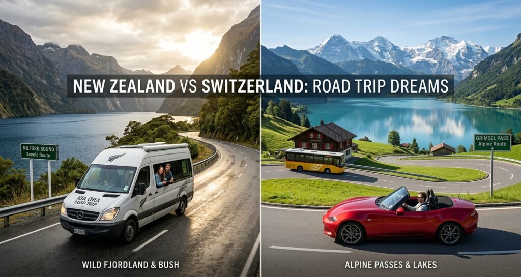 New Zealand vs Switzerland: For road trips