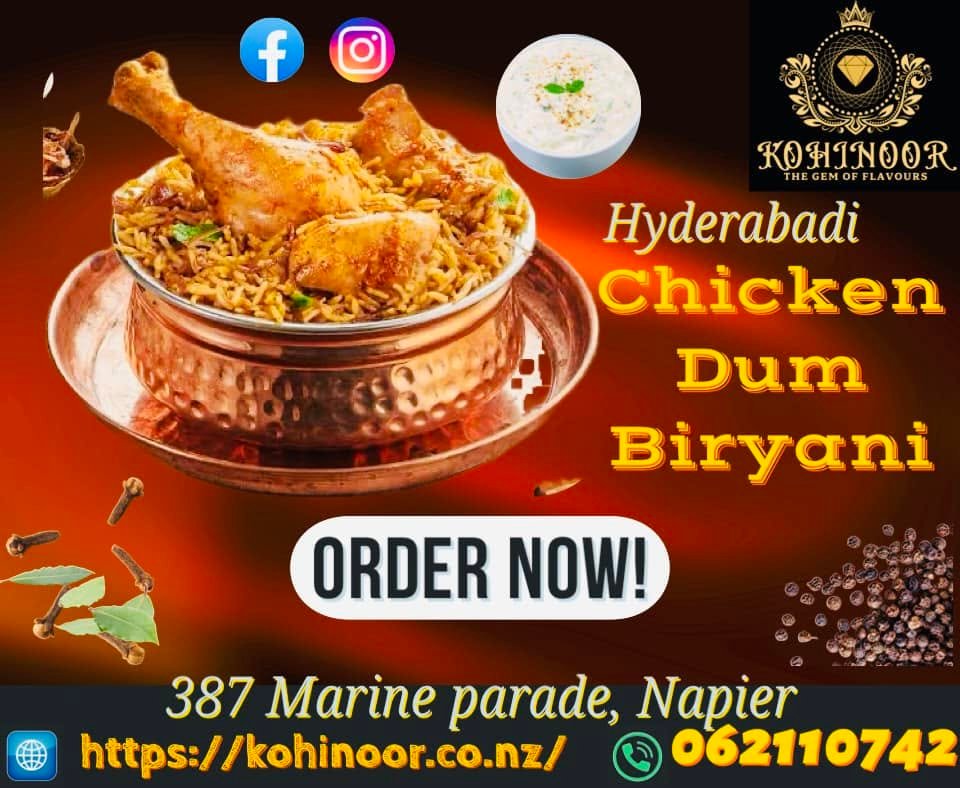Kohinoor Continental & Indian Cuisine- best 10 restaurant in napier