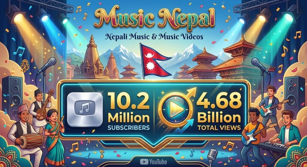 Music Nepal-Nepal’s Biggest YouTube Channels in 2026