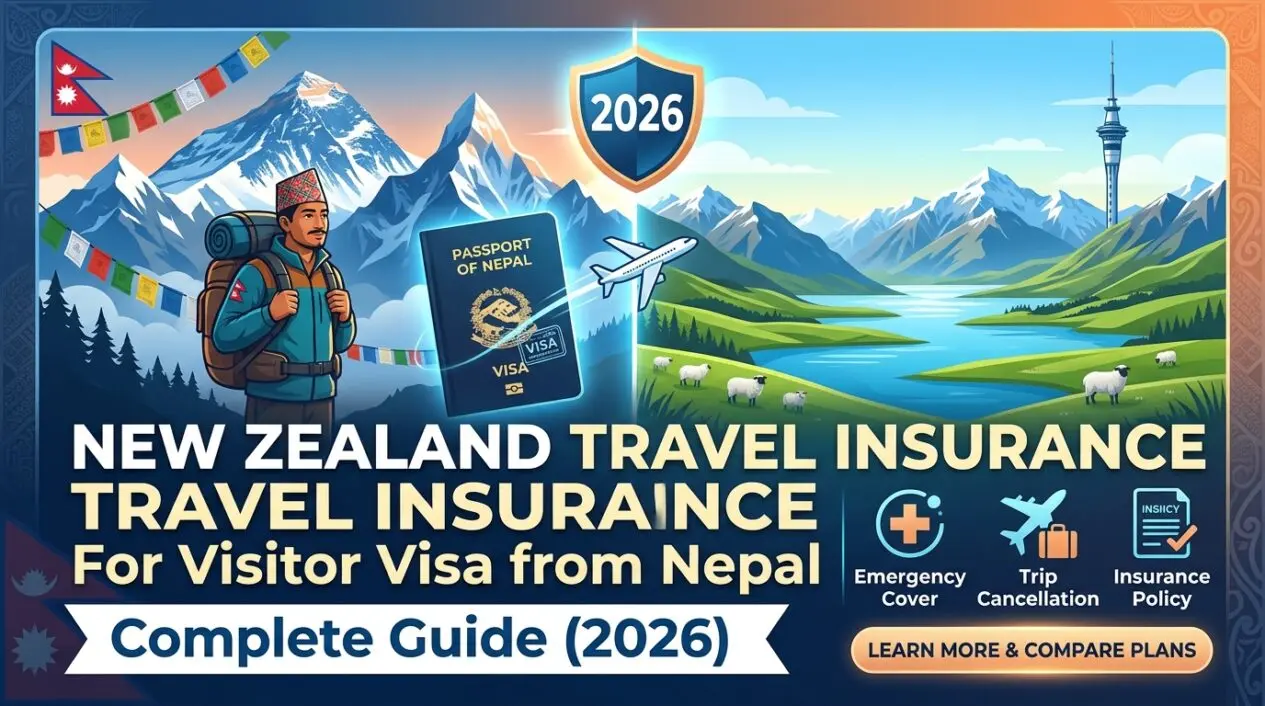 New Zealand Travel Insurance for Visitor Visa from Nepal: Complete Guide (2026)