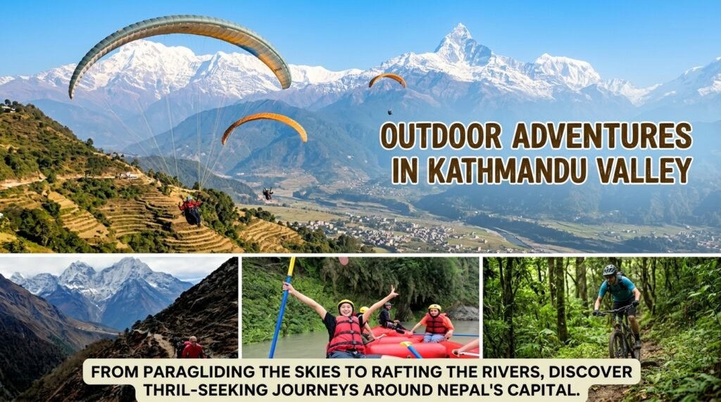 things to do in kathmandu- Outdoor Adventures