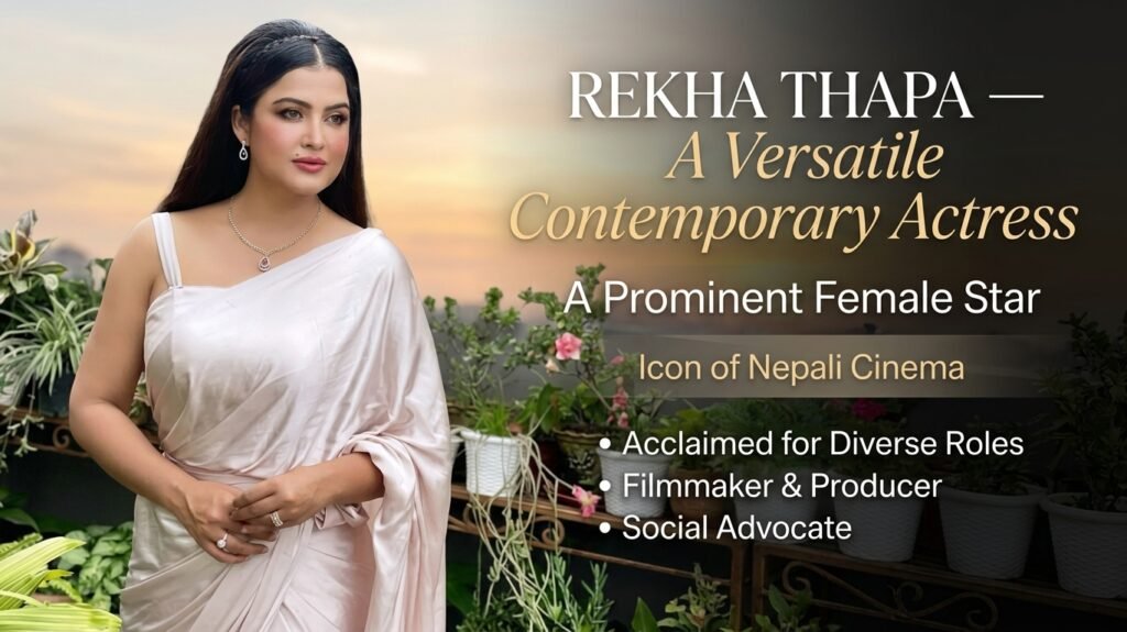 Rekha Thapa — A Prominent Female Star