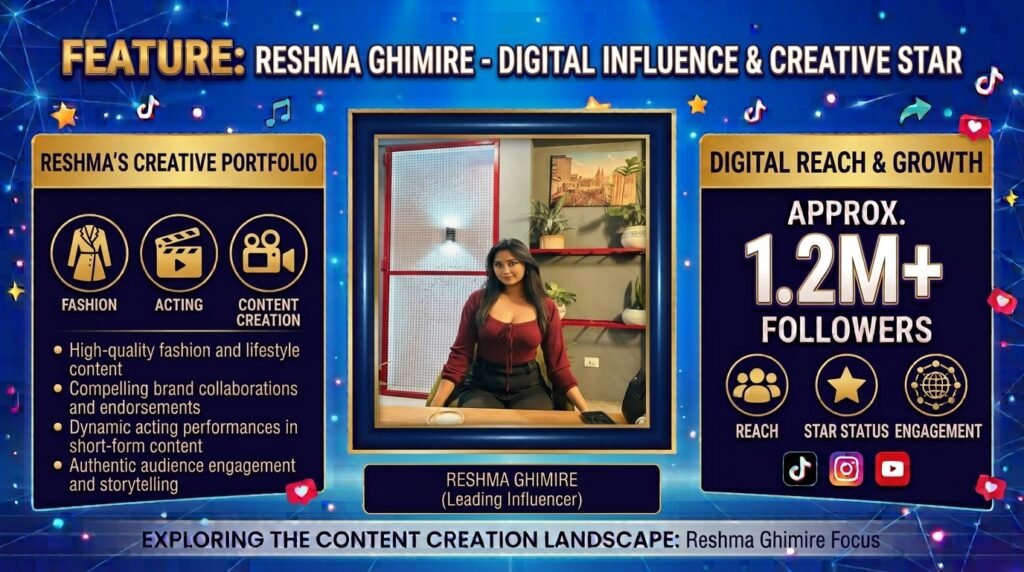 Reshma Ghimire-The Asquare Crew-Top Nepali content creater in 2026- Popular Creators to Know