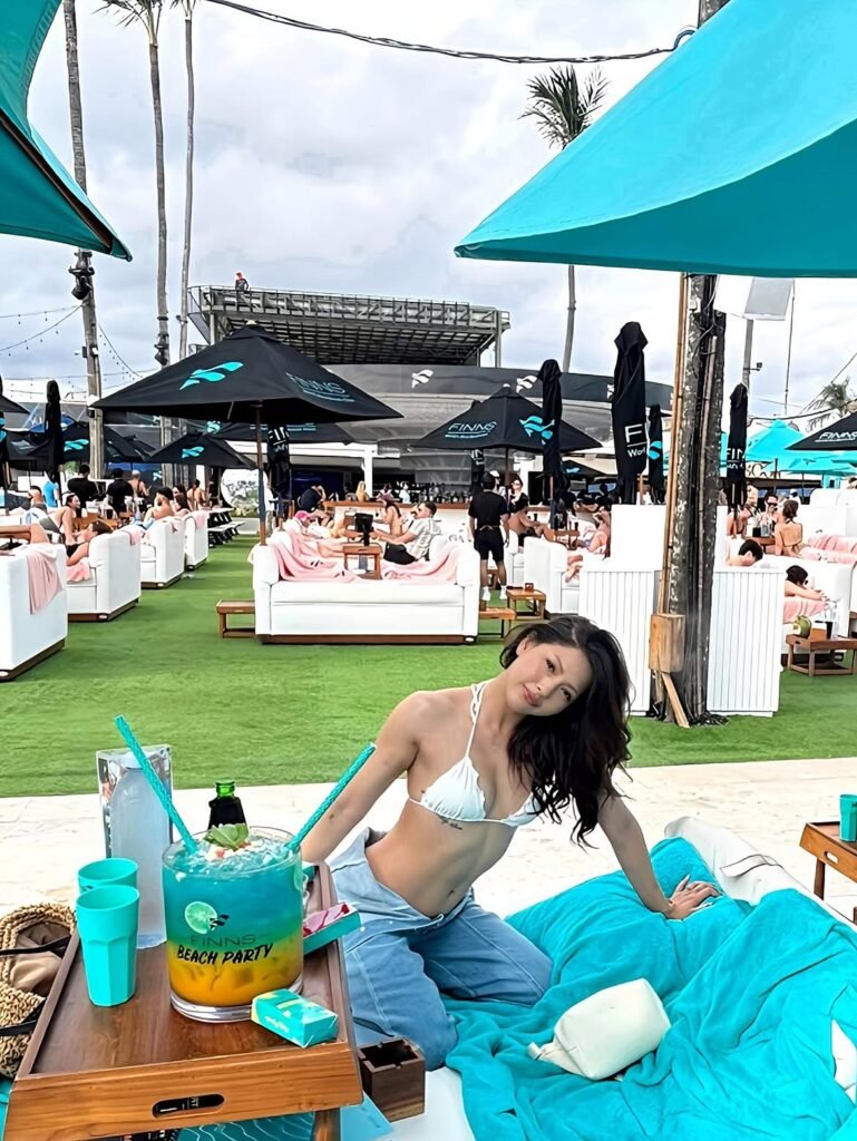 Samragyee rajya laxmi in bikini picture at bali vacation (1)