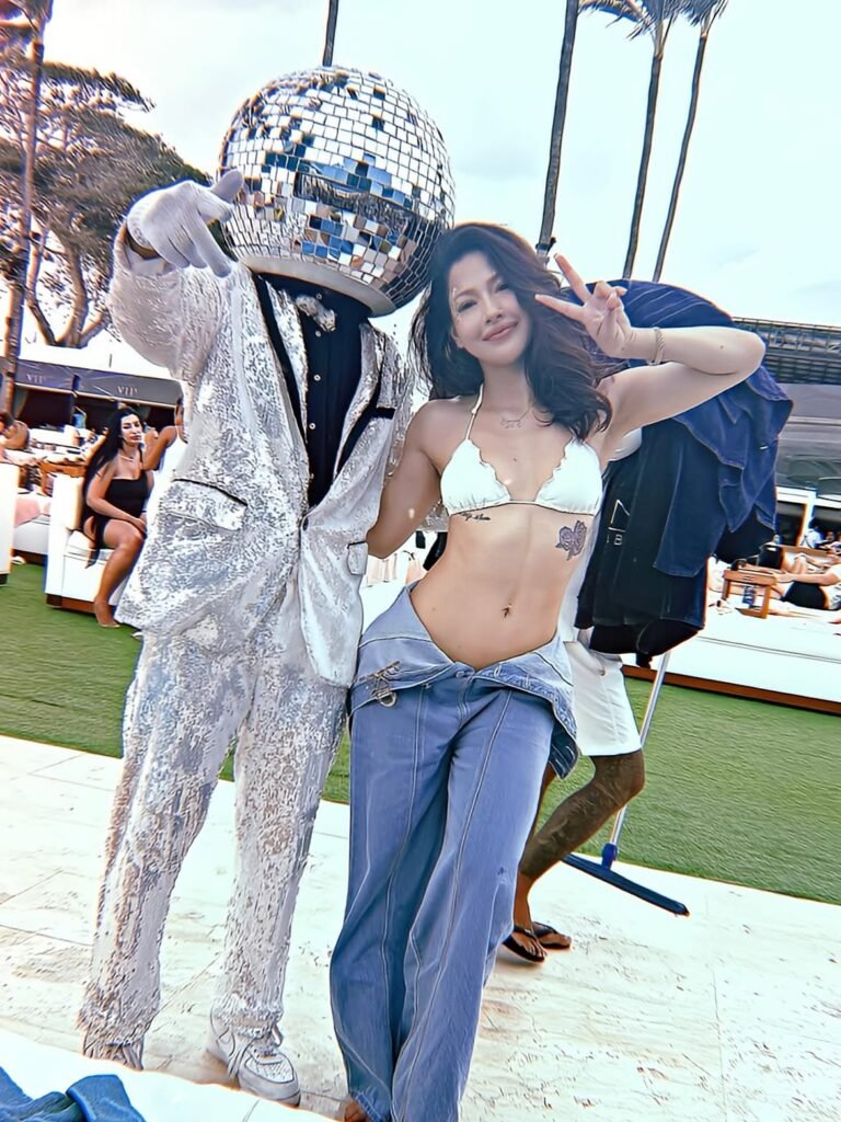 Samragyee rajya laxmi in bikini picture at bali vacation (13)