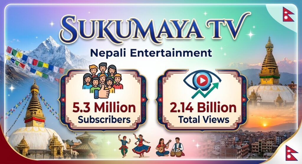 Sukumaya TV- Nepal’s Biggest YouTube Channels in 2026