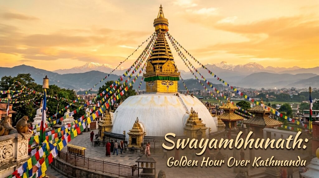 Swayambhunath Stupa-The Watchful Eyes of Buddha