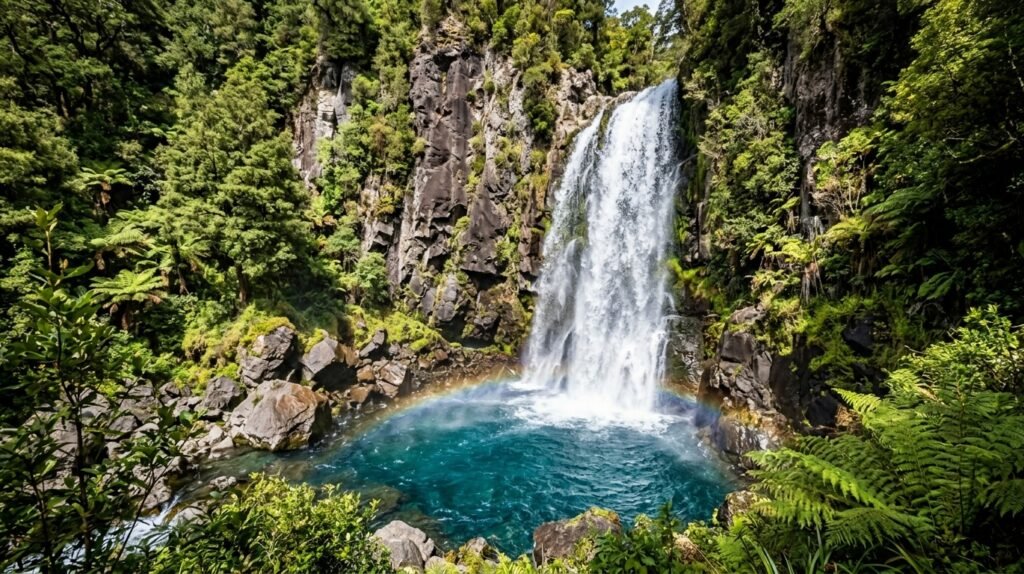 Tarawera Falls- A Waterfall With a Geological Story -exciting place to visit in rotorua