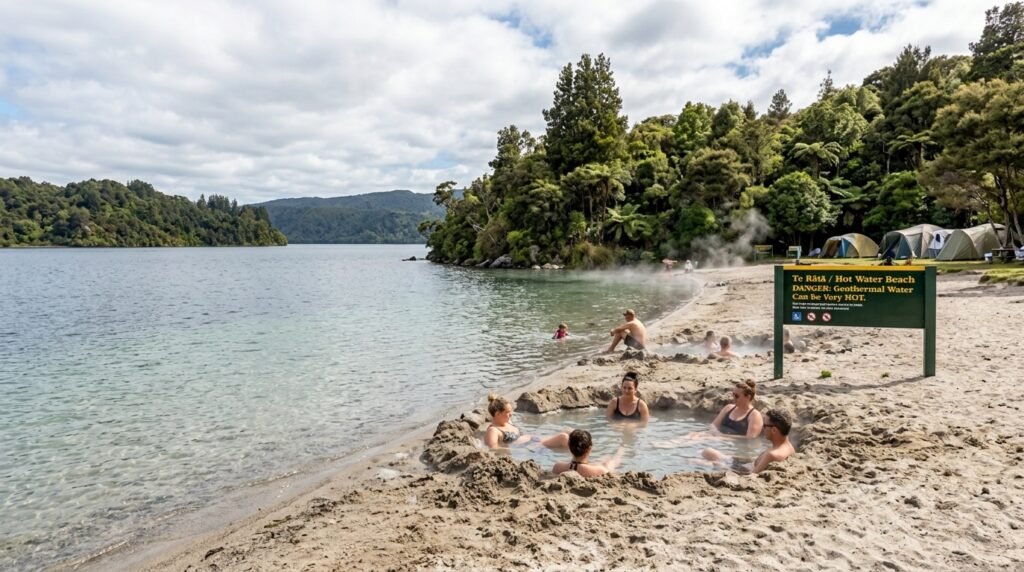 Te Rātā - Hot Water Beach - 20 Strange & unique places to visit  in 2026