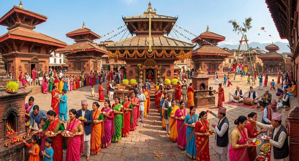 when is Dashain 2083
