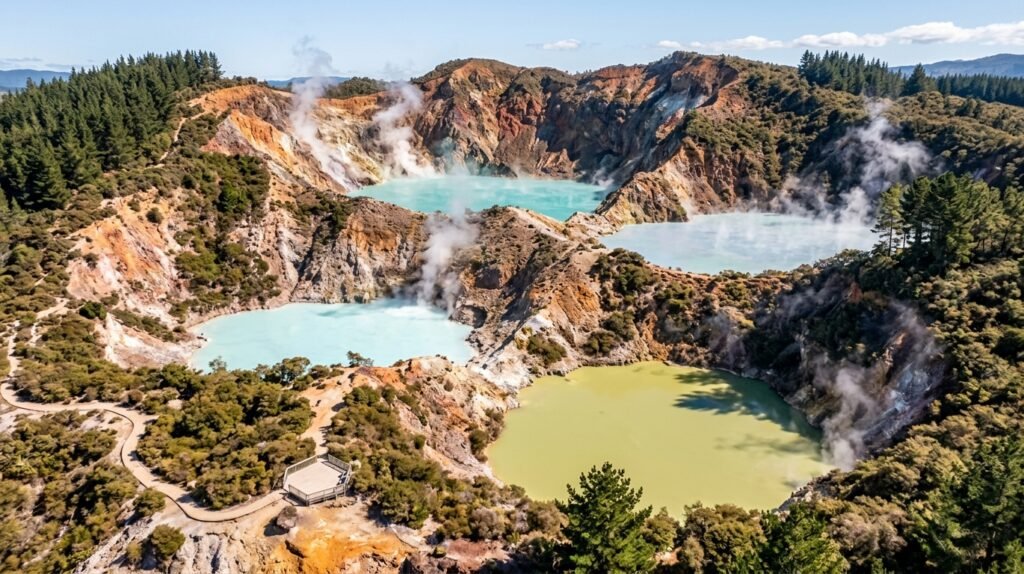 The Crater Lakes of Maunga Kākaramea- Rotorua Beyond the Geysers- check photography