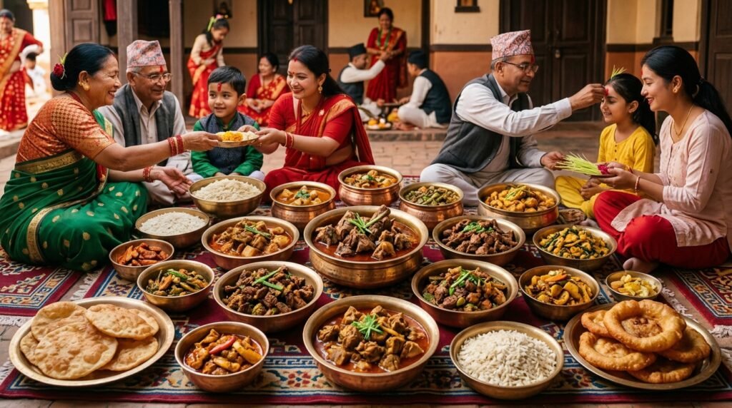 Traditional Dashain Food-Why Dashain is Dashain Celebrated?