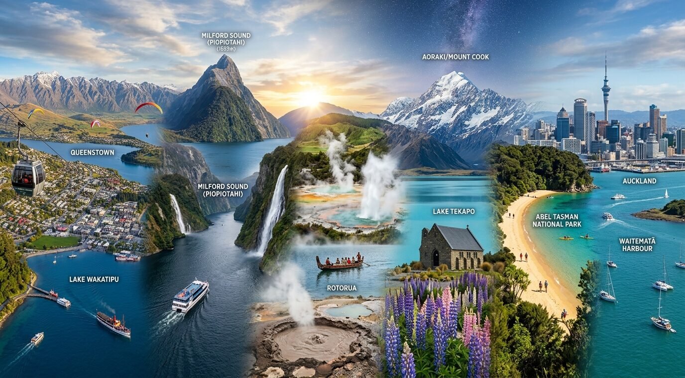 best places to visit in New Zealand-check photography