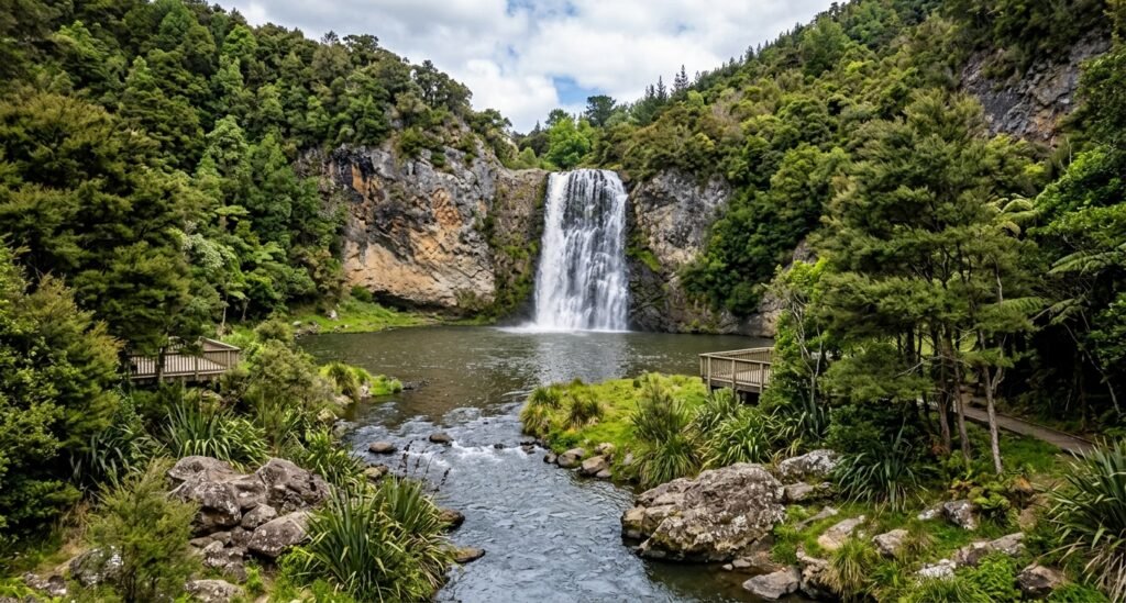 best waterfalls near Auckland-Hūnua Falls, Hūnua Ranges