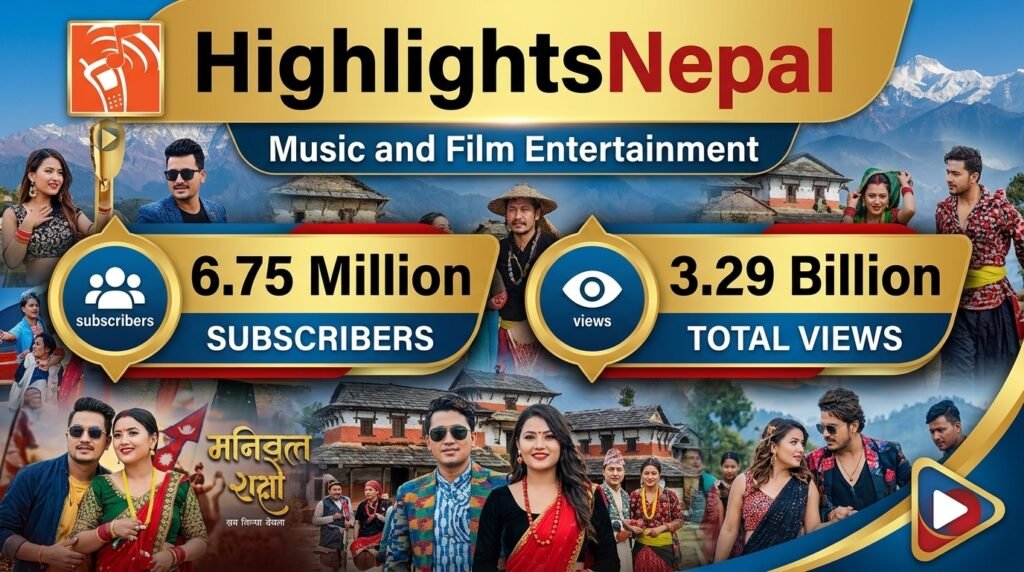 highlights Nepal- Nepal’s Biggest YouTube Channels in 2026