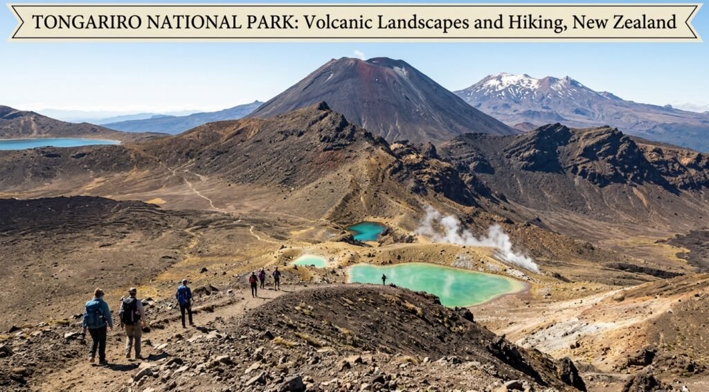 nz stuff to do-Tongariro National Park-Volcanic landscapes and Hiking