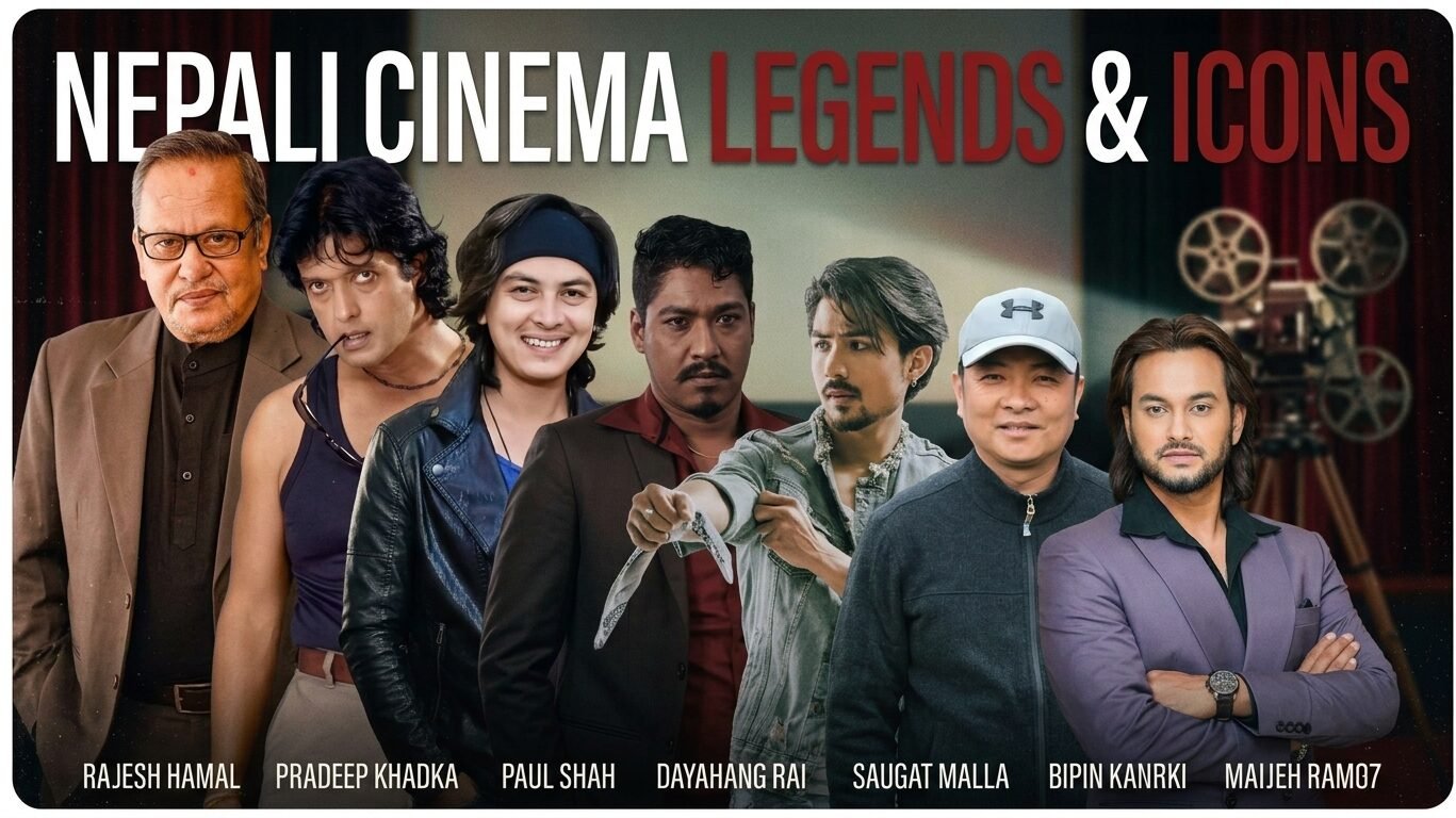 top Nepali Celebrities of Nepal - check photography
